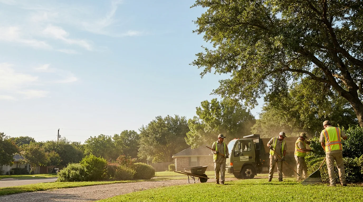 Landscaping in Rosston, TX near me